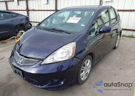 2010 Honda Fit Sport from USA, damaged, VIN JHMGE8H43AC012776